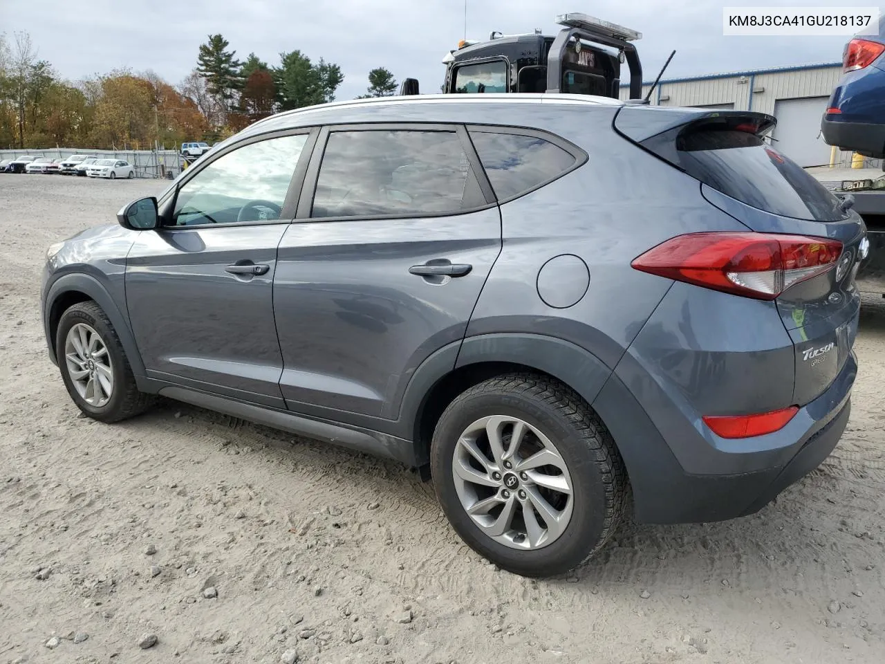 2016 Hyundai Tucson Limited VIN: KM8J3CA41GU218137 Lot: 78040664