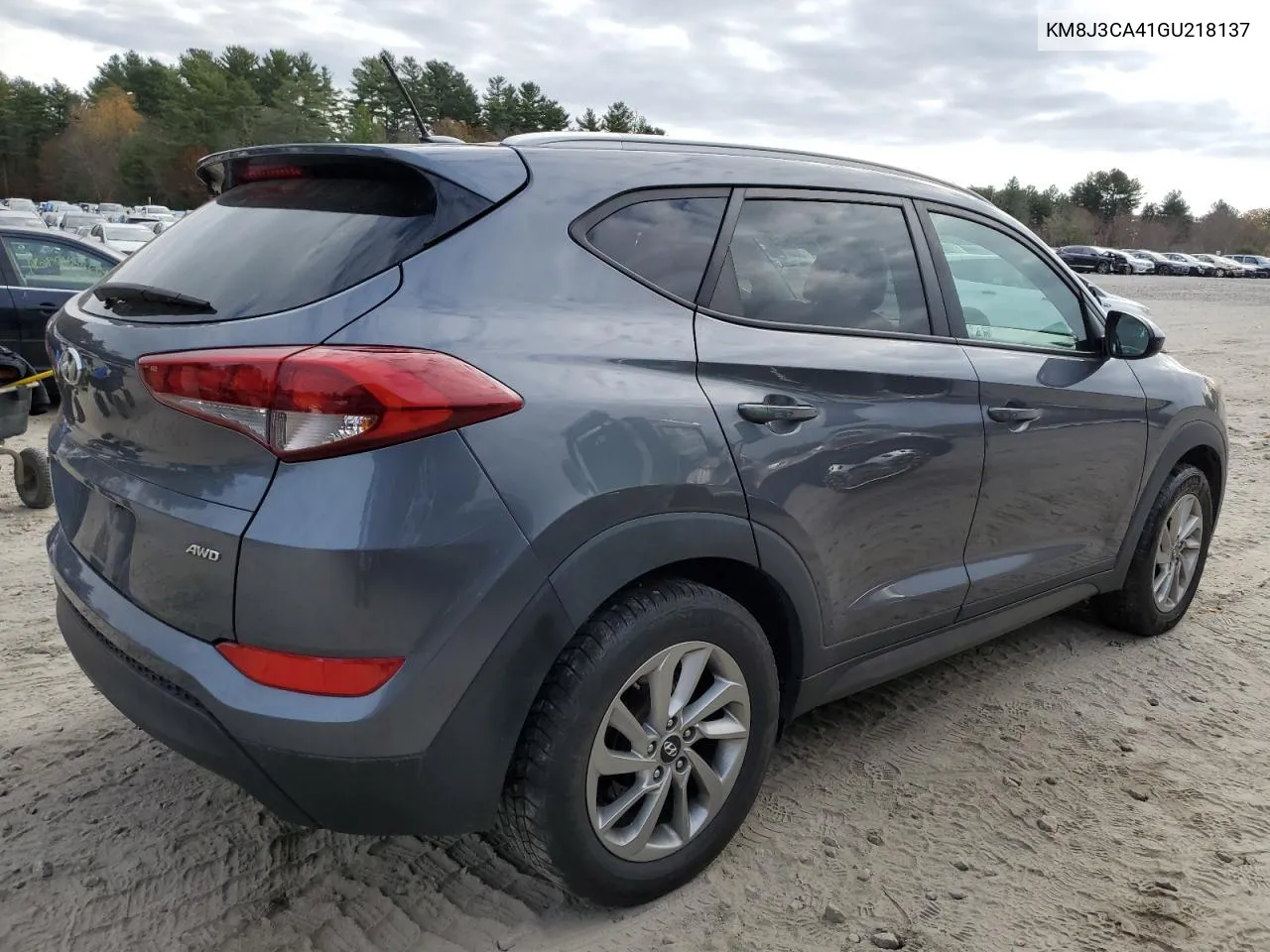 2016 Hyundai Tucson Limited VIN: KM8J3CA41GU218137 Lot: 78040664