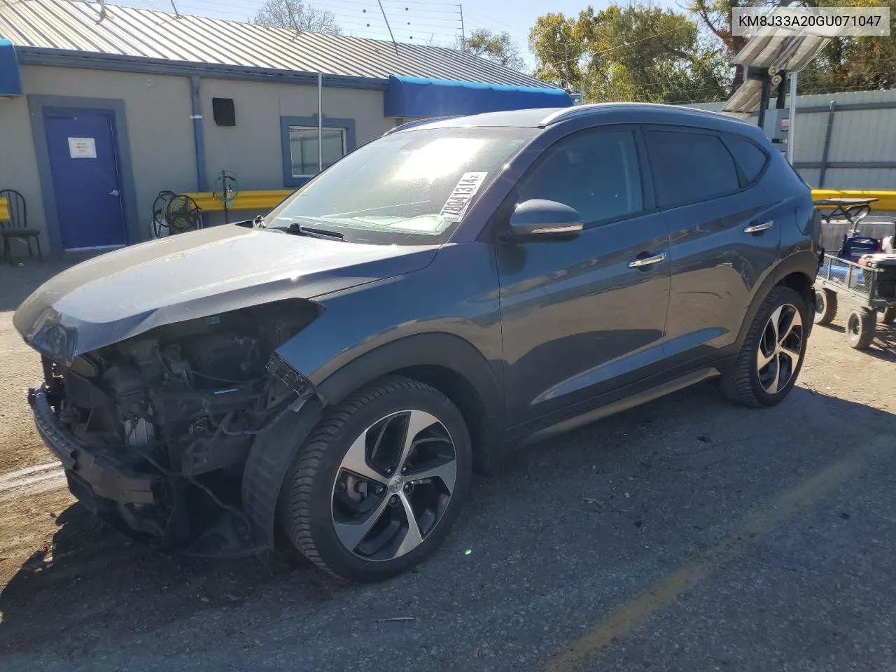 2016 Hyundai Tucson Limited VIN: KM8J33A20GU071047 Lot: 78041314