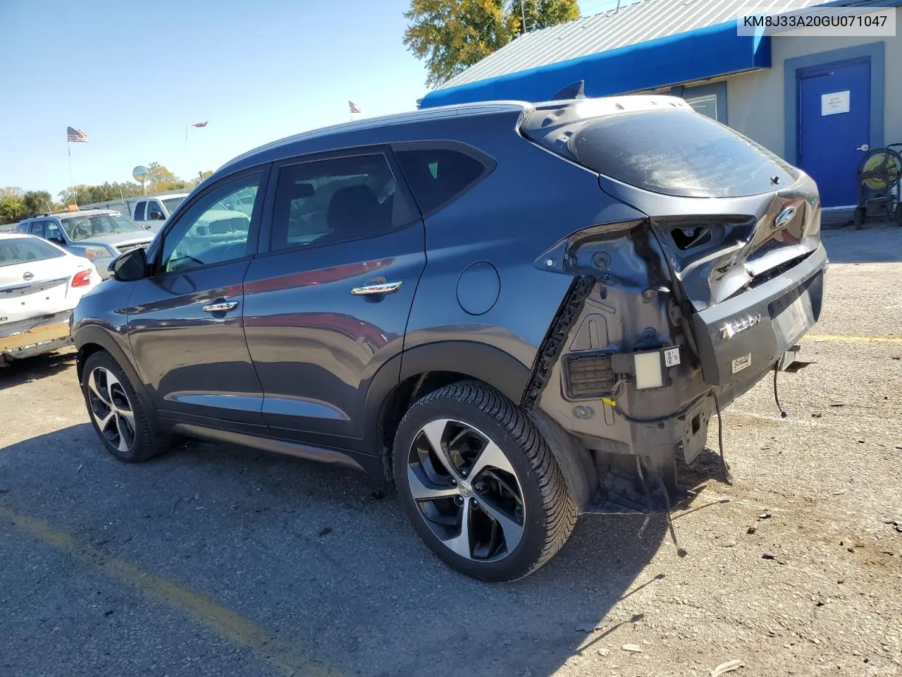 2016 Hyundai Tucson Limited VIN: KM8J33A20GU071047 Lot: 78041314