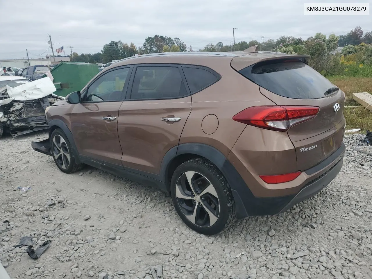 2016 Hyundai Tucson Limited VIN: KM8J3CA21GU078279 Lot: 78122534