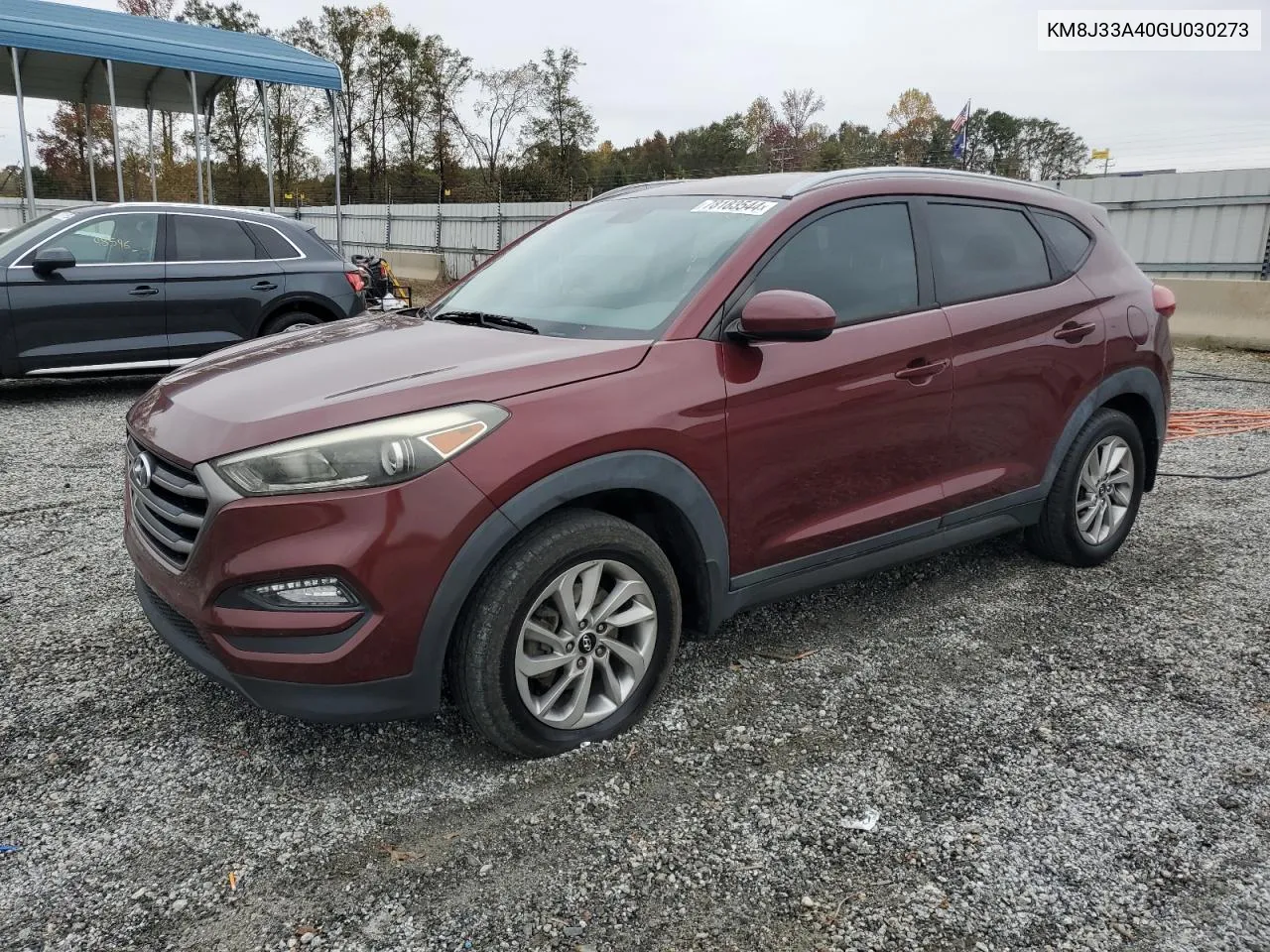 2016 Hyundai Tucson Limited VIN: KM8J33A40GU030273 Lot: 78183544