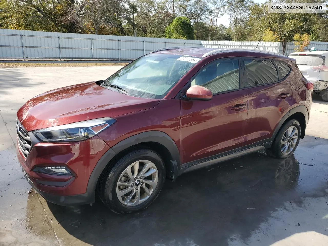 2016 Hyundai Tucson Limited VIN: KM8J33A48GU157501 Lot: 78265664