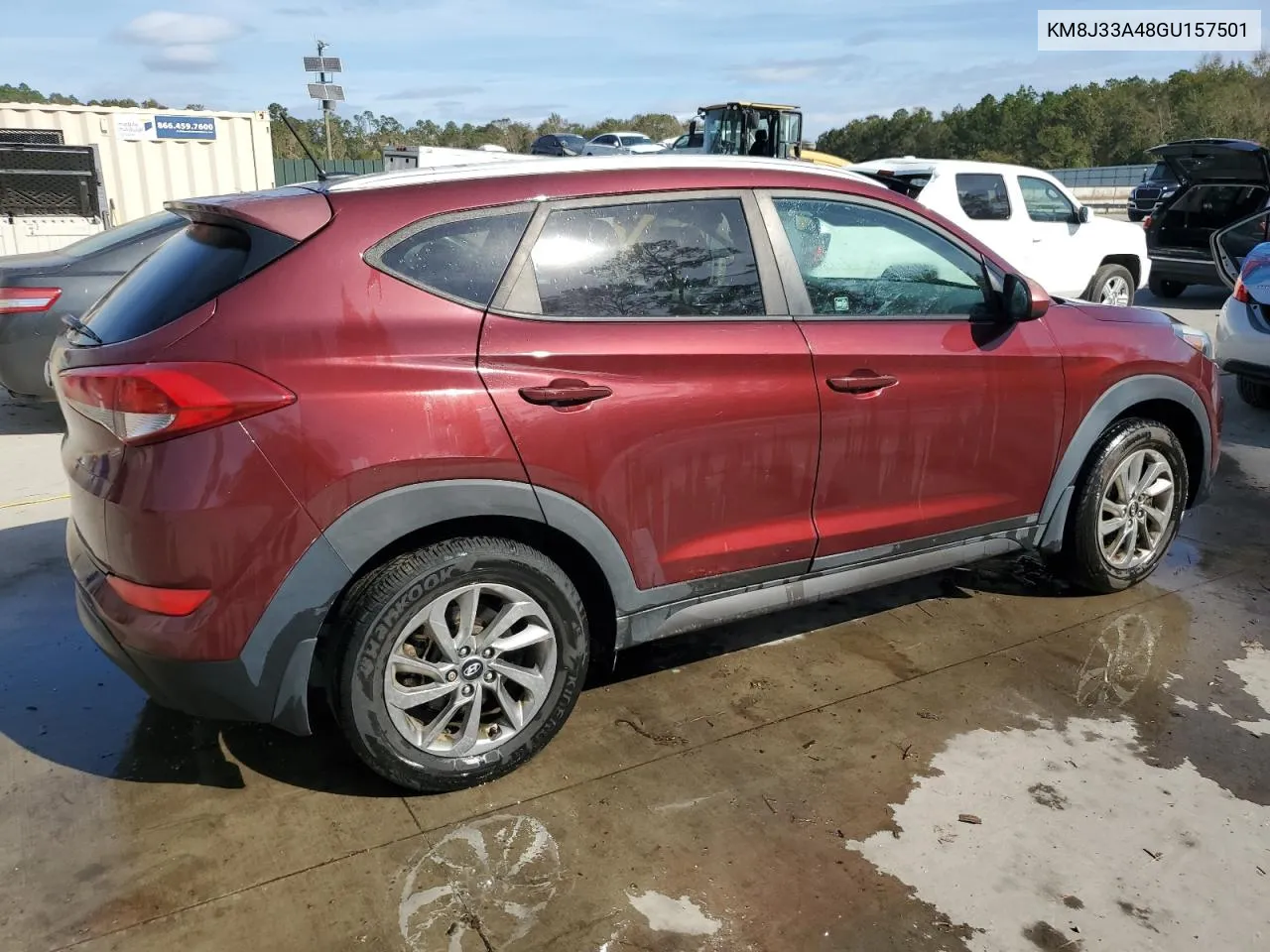 2016 Hyundai Tucson Limited VIN: KM8J33A48GU157501 Lot: 78265664