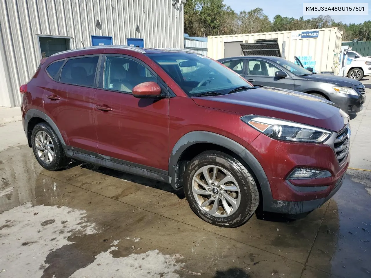 2016 Hyundai Tucson Limited VIN: KM8J33A48GU157501 Lot: 78265664