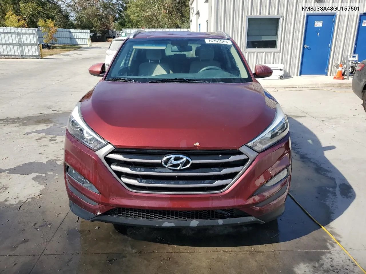 2016 Hyundai Tucson Limited VIN: KM8J33A48GU157501 Lot: 78265664