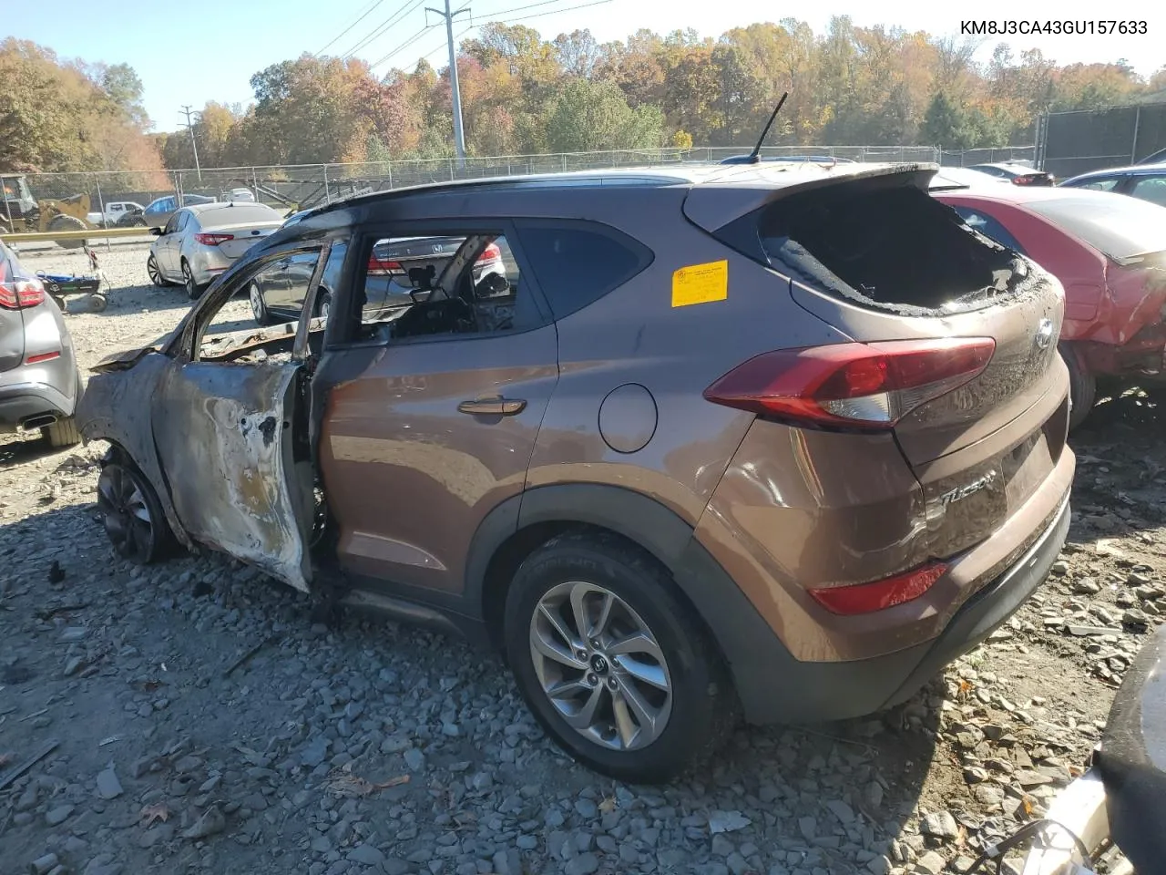 2016 Hyundai Tucson Limited VIN: KM8J3CA43GU157633 Lot: 78403344