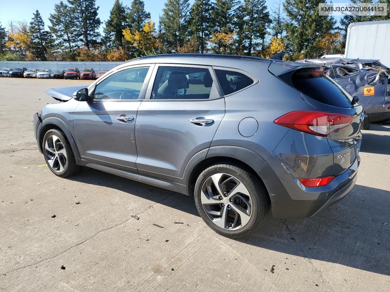 2016 Hyundai Tucson Limited VIN: KM8J3CA27GU044153 Lot: 78447584