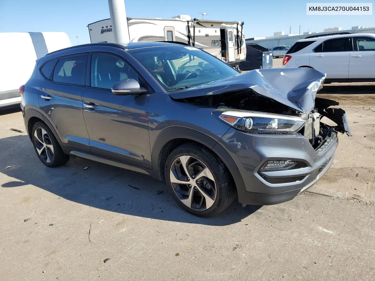 2016 Hyundai Tucson Limited VIN: KM8J3CA27GU044153 Lot: 78447584