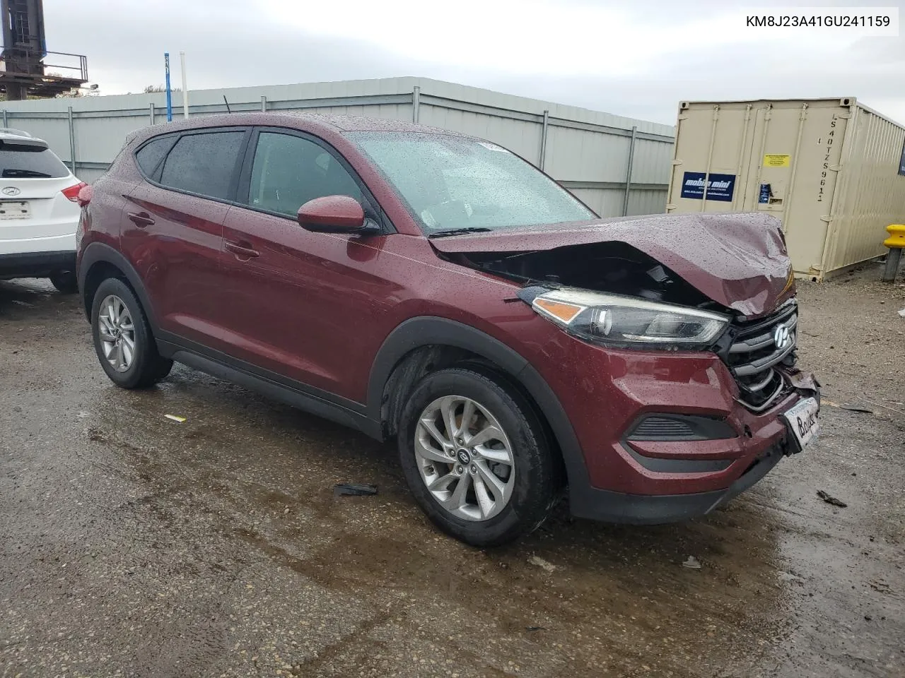 2016 Hyundai Tucson Se VIN: KM8J23A41GU241159 Lot: 78491994