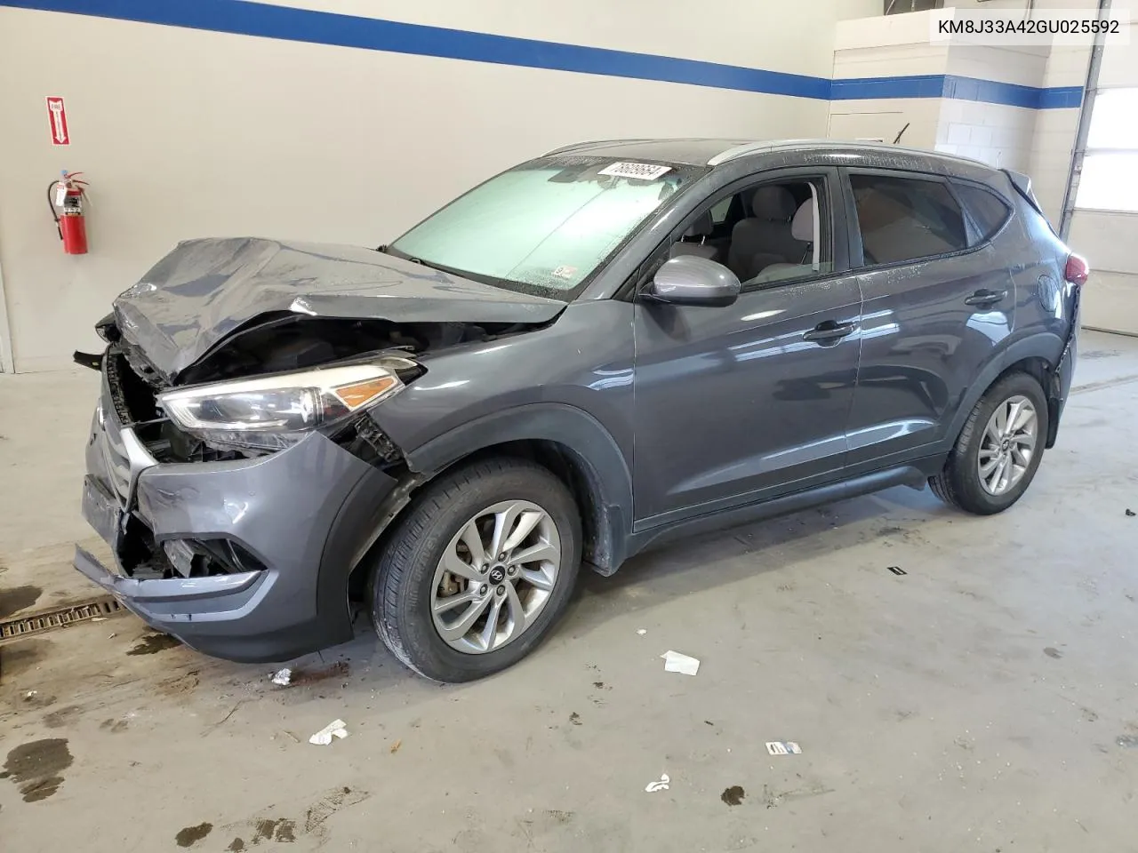 2016 Hyundai Tucson Limited VIN: KM8J33A42GU025592 Lot: 78609664