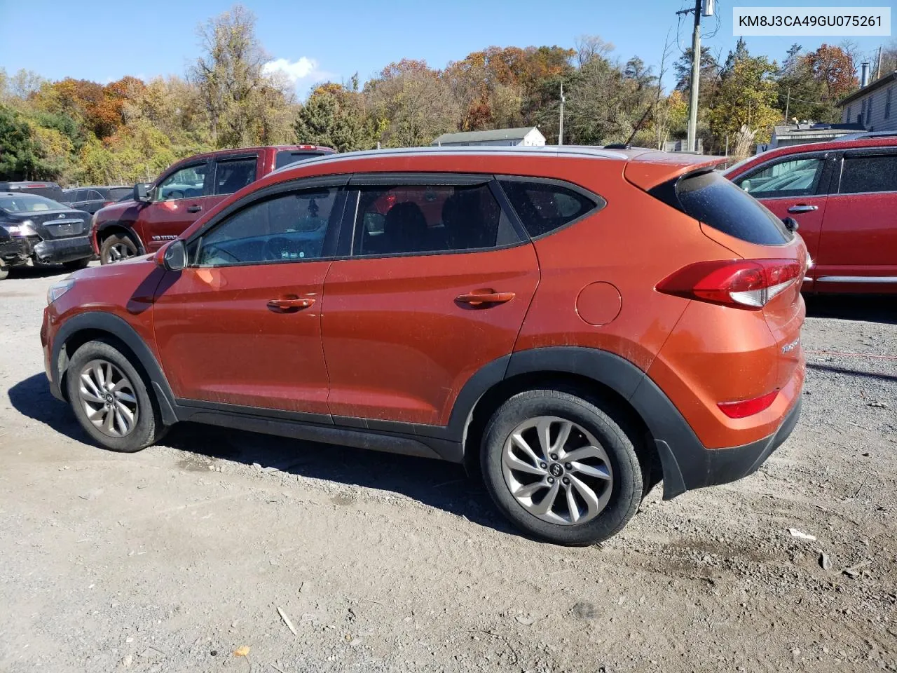 2016 Hyundai Tucson Limited VIN: KM8J3CA49GU075261 Lot: 78894124