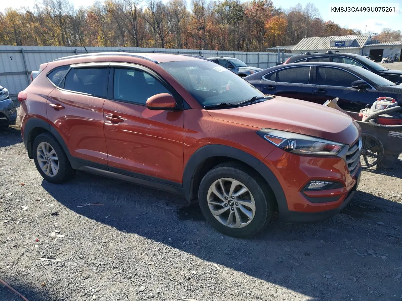 2016 Hyundai Tucson Limited VIN: KM8J3CA49GU075261 Lot: 78894124