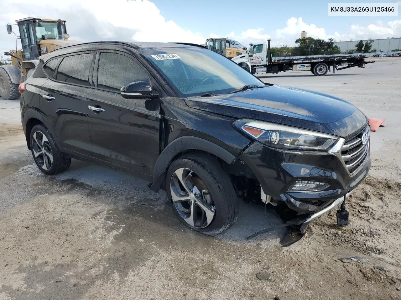 2016 Hyundai Tucson Limited VIN: KM8J33A26GU125466 Lot: 79007234