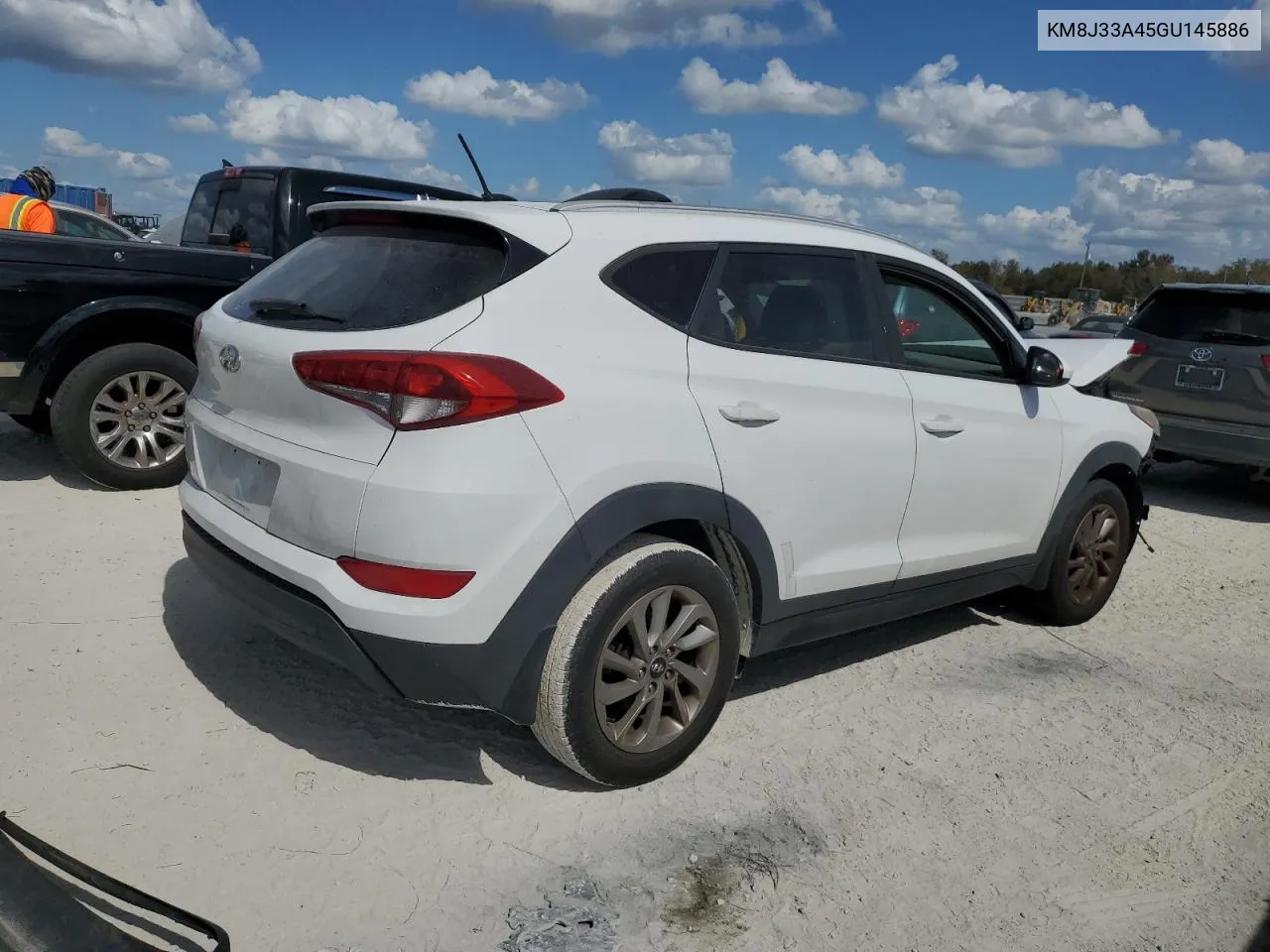 2016 Hyundai Tucson Limited VIN: KM8J33A45GU145886 Lot: 79047354