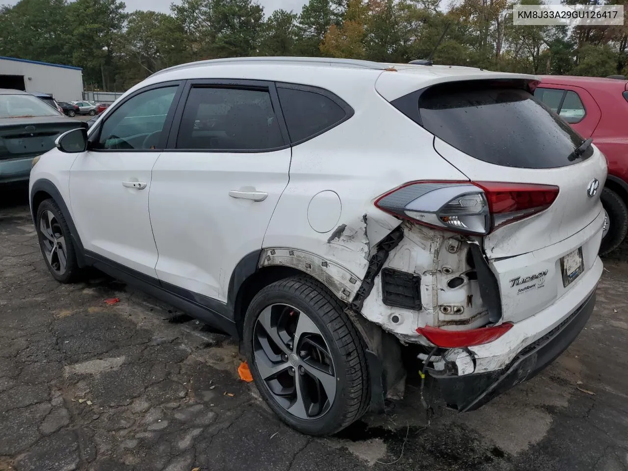 2016 Hyundai Tucson Limited VIN: KM8J33A29GU126417 Lot: 79089034