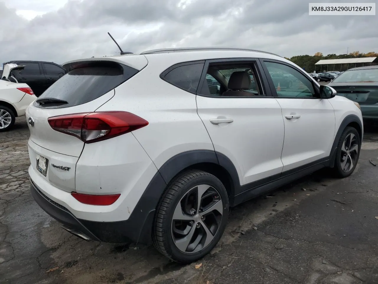 2016 Hyundai Tucson Limited VIN: KM8J33A29GU126417 Lot: 79089034