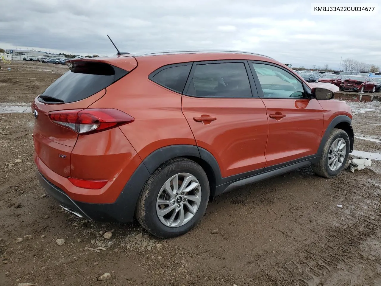 2016 Hyundai Tucson Limited VIN: KM8J33A22GU034677 Lot: 79196754