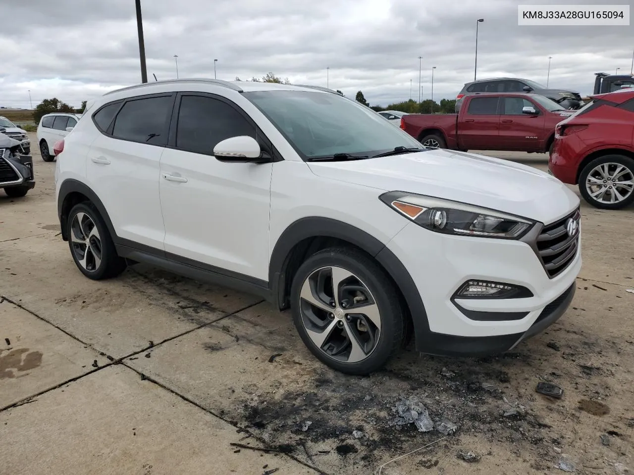 2016 Hyundai Tucson Limited VIN: KM8J33A28GU165094 Lot: 79239424