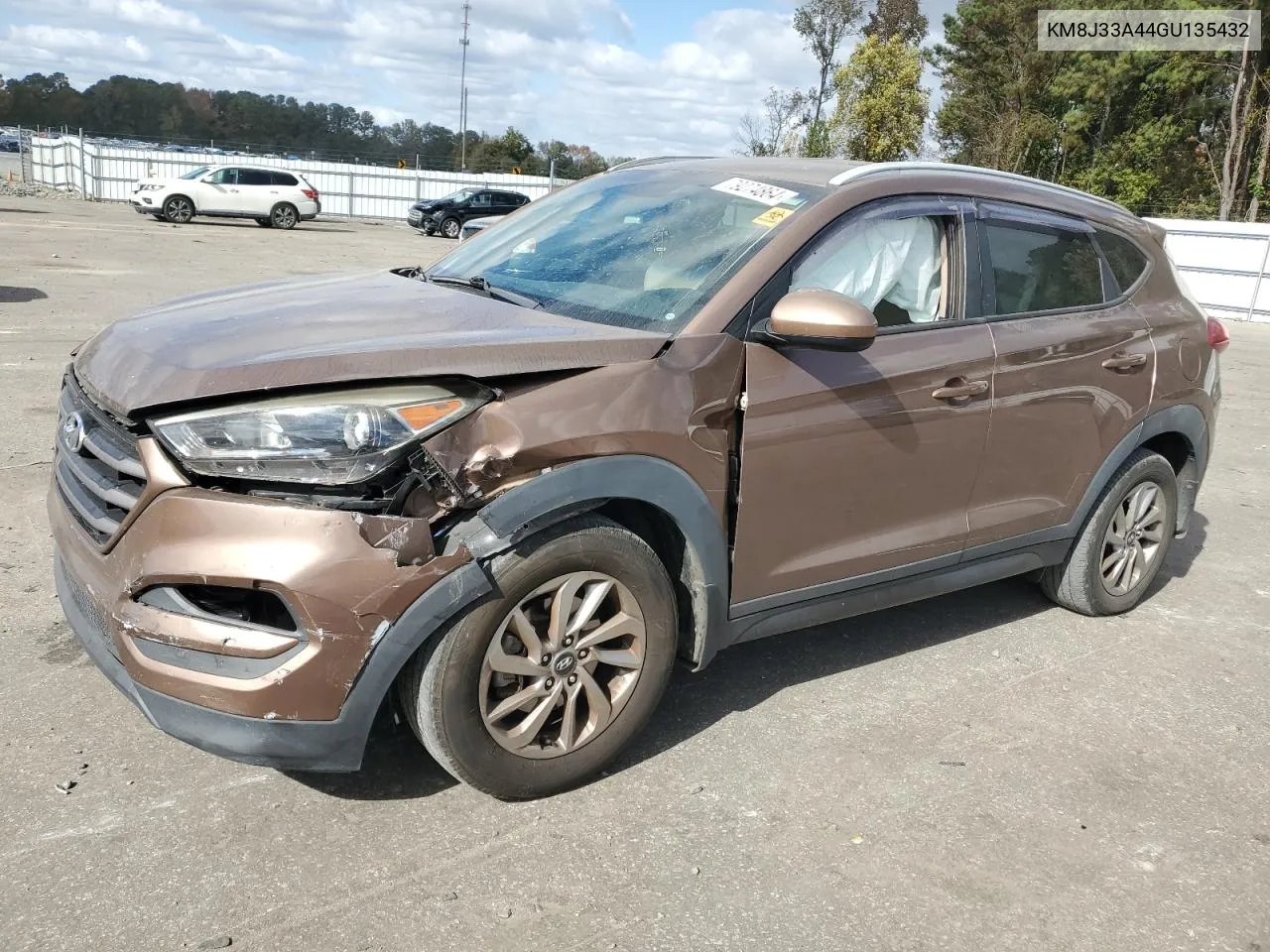 2016 Hyundai Tucson Limited VIN: KM8J33A44GU135432 Lot: 79274864