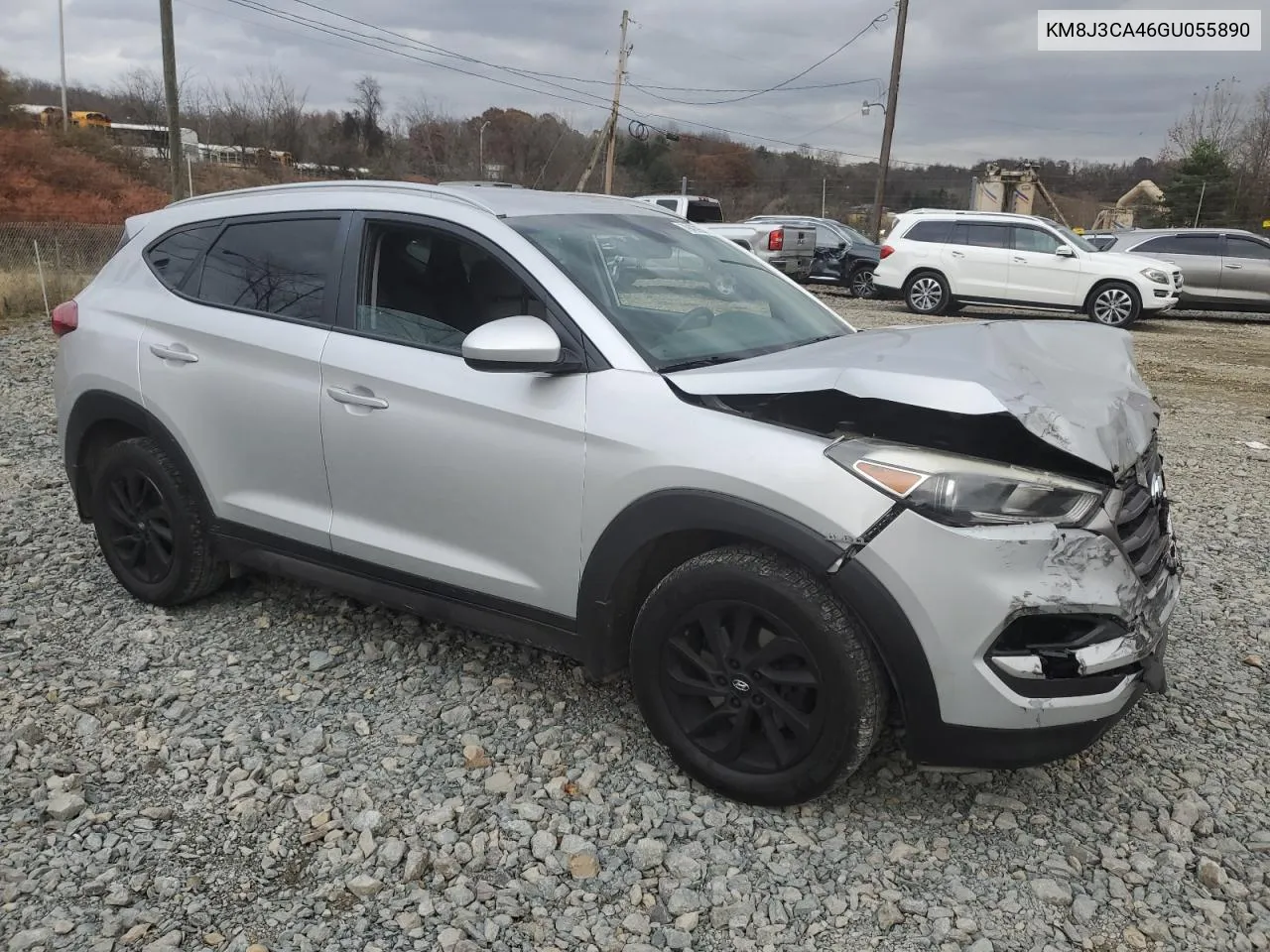 2016 Hyundai Tucson Limited VIN: KM8J3CA46GU055890 Lot: 79409974