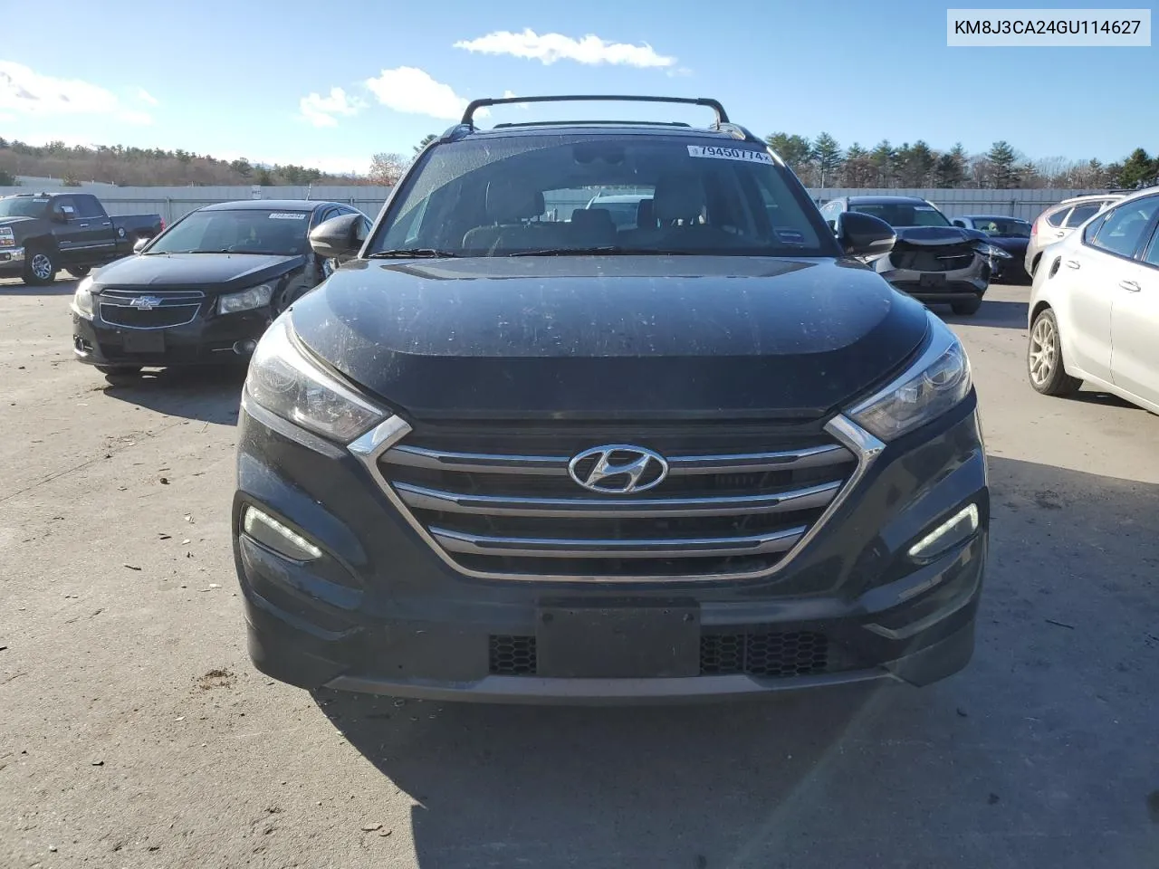 2016 Hyundai Tucson Limited VIN: KM8J3CA24GU114627 Lot: 79450774