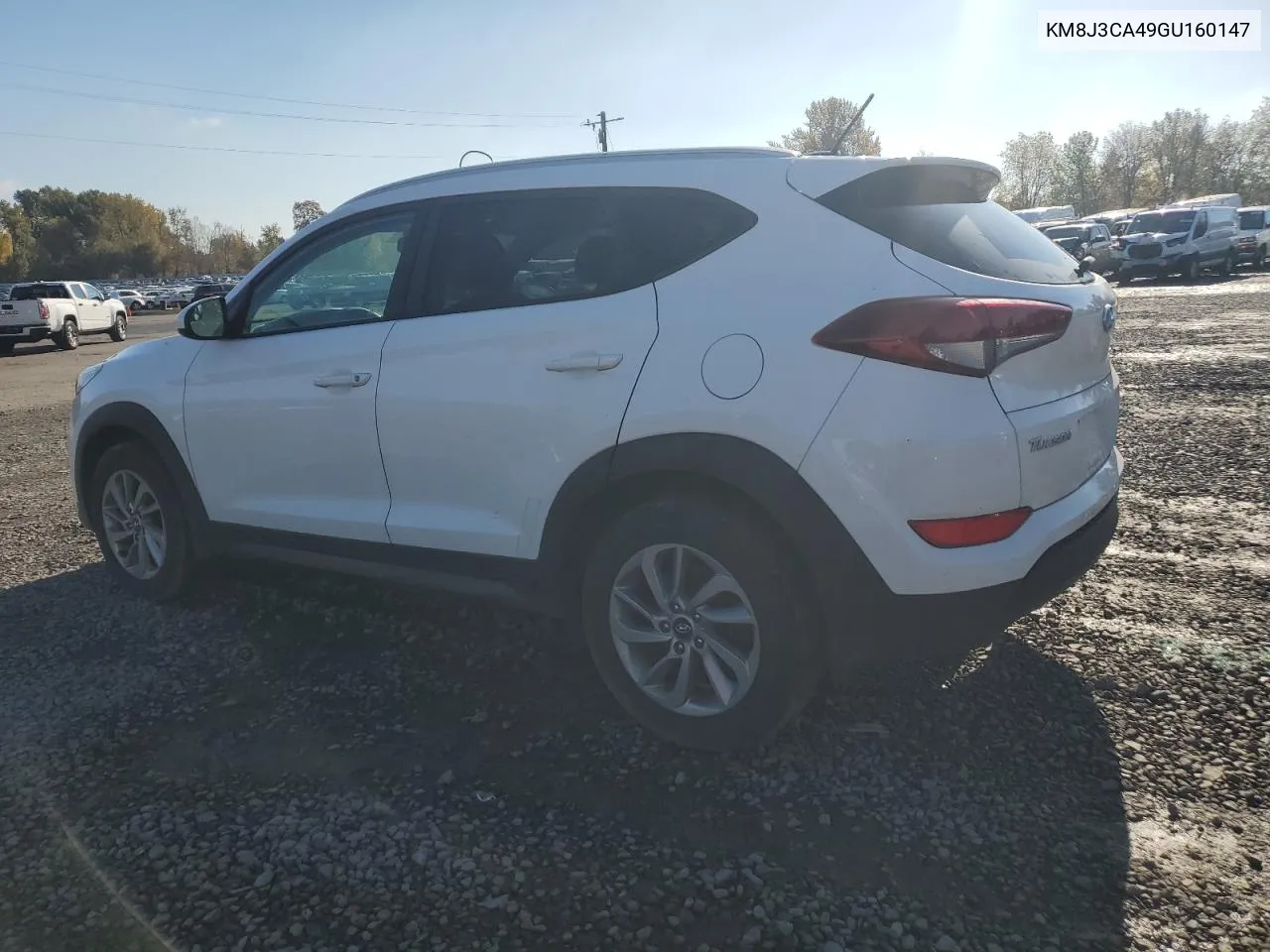 2016 Hyundai Tucson Limited VIN: KM8J3CA49GU160147 Lot: 79550934