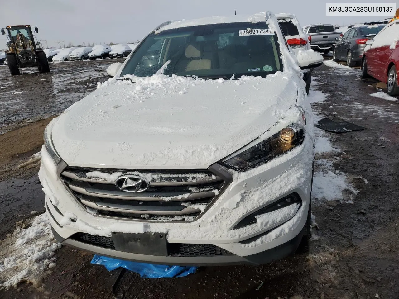 2016 Hyundai Tucson Limited VIN: KM8J3CA28GU160137 Lot: 79601754