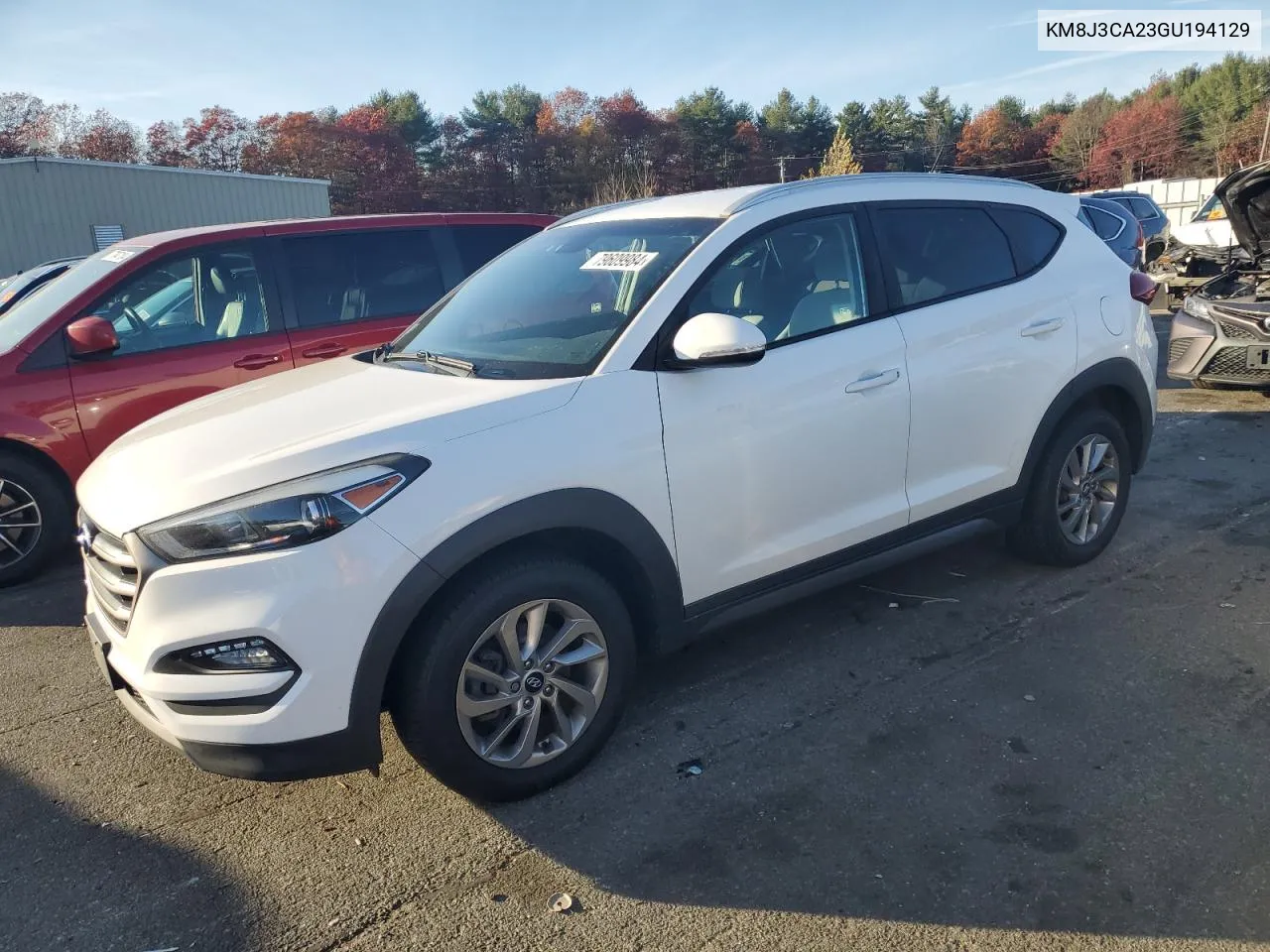 2016 Hyundai Tucson Limited VIN: KM8J3CA23GU194129 Lot: 79609984