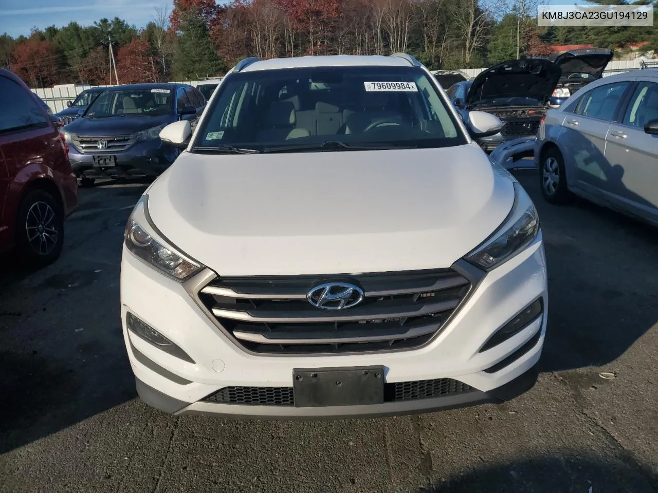 2016 Hyundai Tucson Limited VIN: KM8J3CA23GU194129 Lot: 79609984