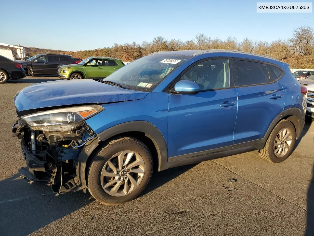 2016 Hyundai Tucson Limited VIN: KM8J3CA4XGU075303 Lot: 79705474