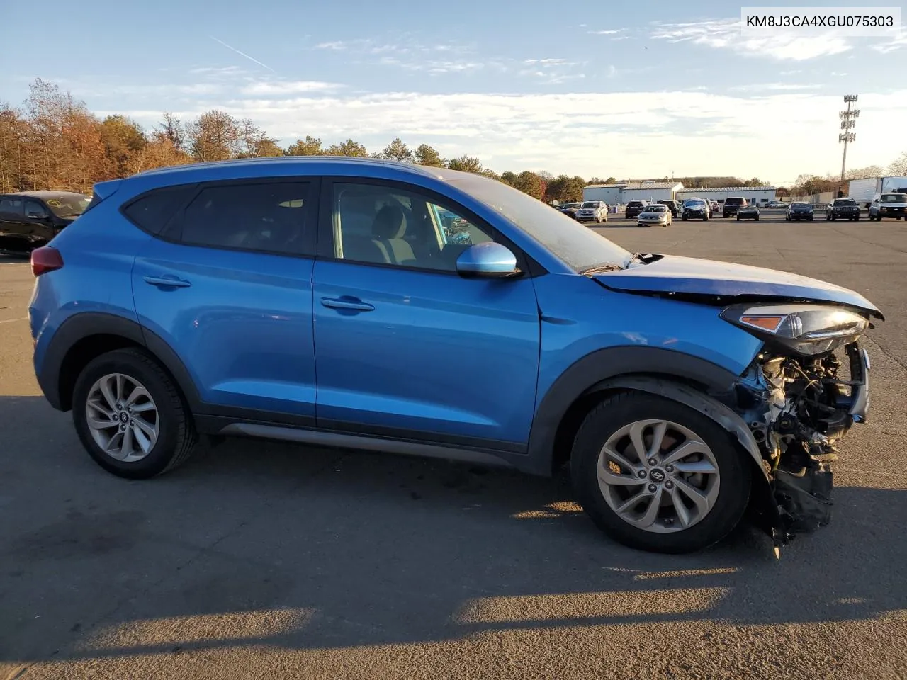 2016 Hyundai Tucson Limited VIN: KM8J3CA4XGU075303 Lot: 79705474