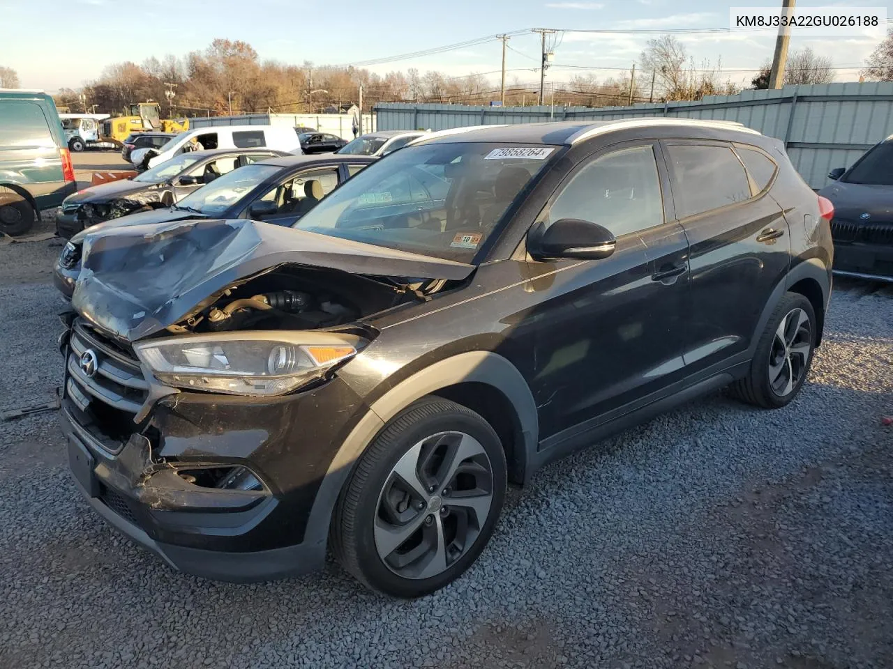 KM8J33A22GU026188 2016 Hyundai Tucson Limited