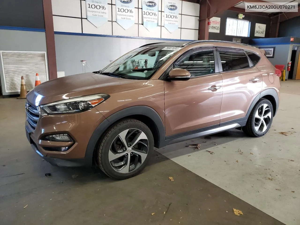 2016 Hyundai Tucson Limited VIN: KM8J3CA20GU070271 Lot: 79907494