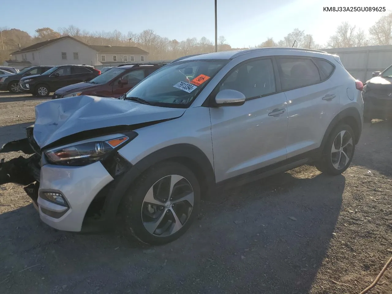 2016 Hyundai Tucson Limited VIN: KM8J33A25GU089625 Lot: 79913394