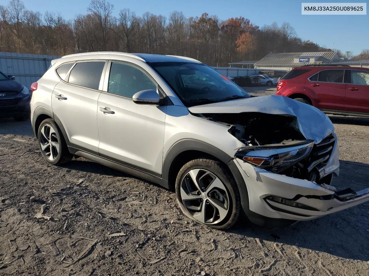 2016 Hyundai Tucson Limited VIN: KM8J33A25GU089625 Lot: 79913394