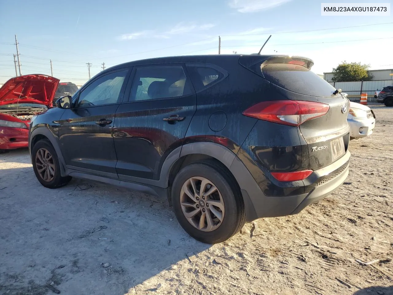 2016 Hyundai Tucson Se VIN: KM8J23A4XGU187473 Lot: 80376414