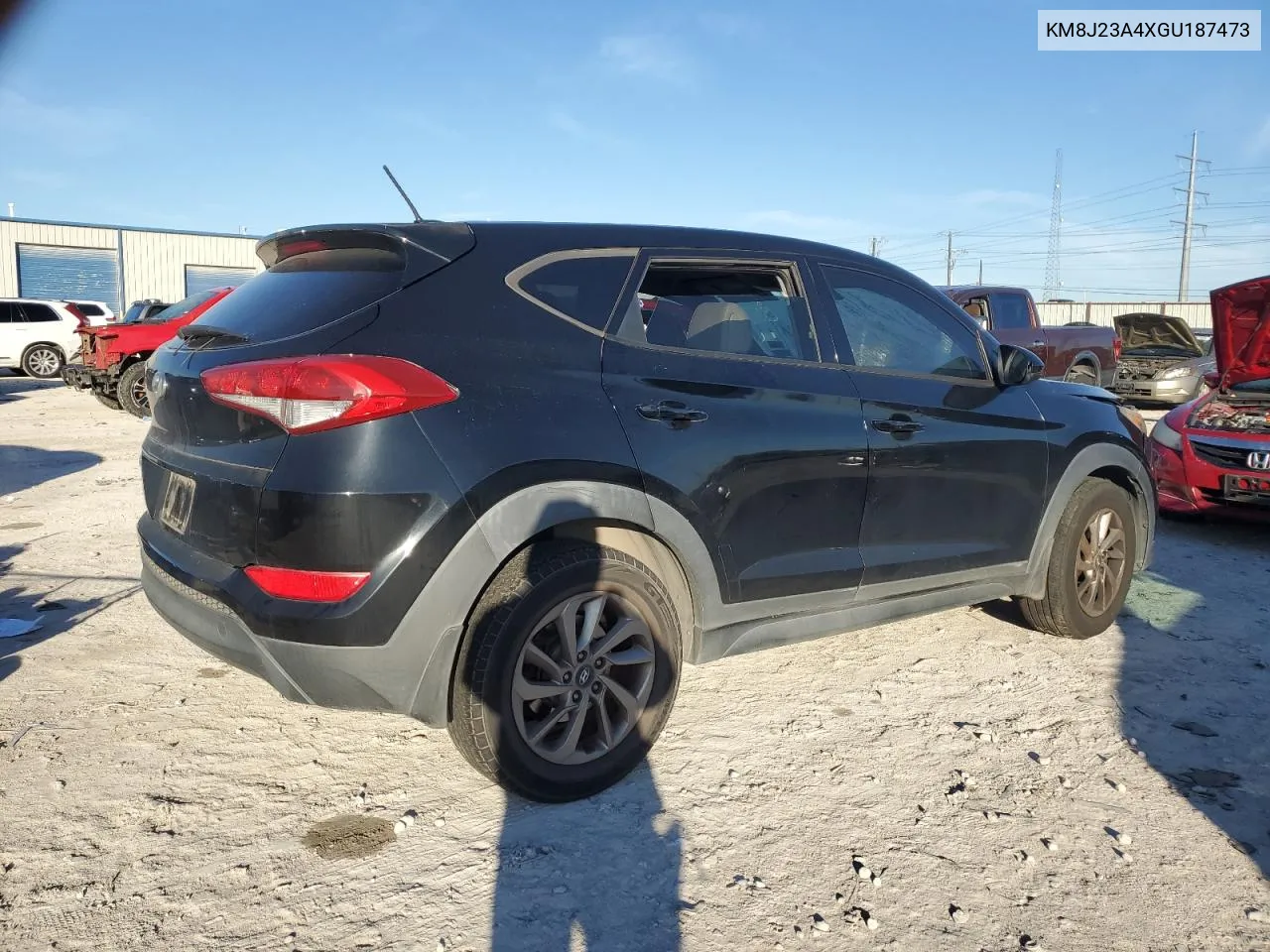 2016 Hyundai Tucson Se VIN: KM8J23A4XGU187473 Lot: 80376414