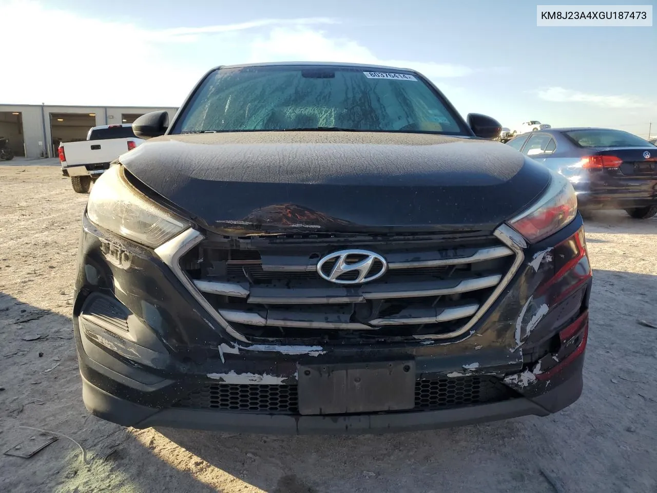 2016 Hyundai Tucson Se VIN: KM8J23A4XGU187473 Lot: 80376414