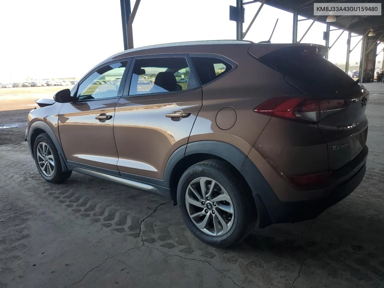 2016 Hyundai Tucson Limited VIN: KM8J33A43GU159480 Lot: 80559024