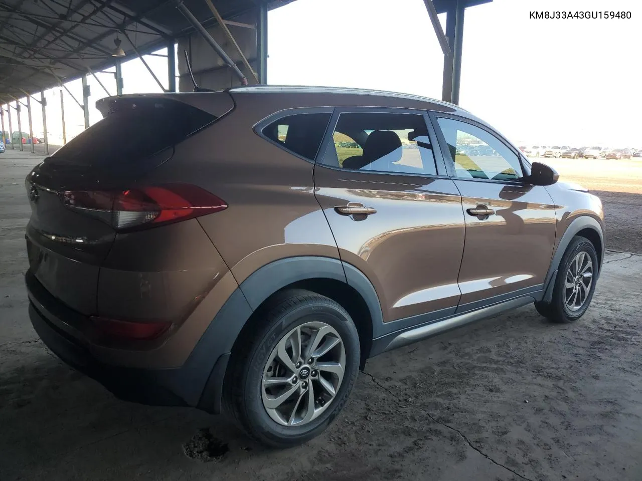 2016 Hyundai Tucson Limited VIN: KM8J33A43GU159480 Lot: 80559024