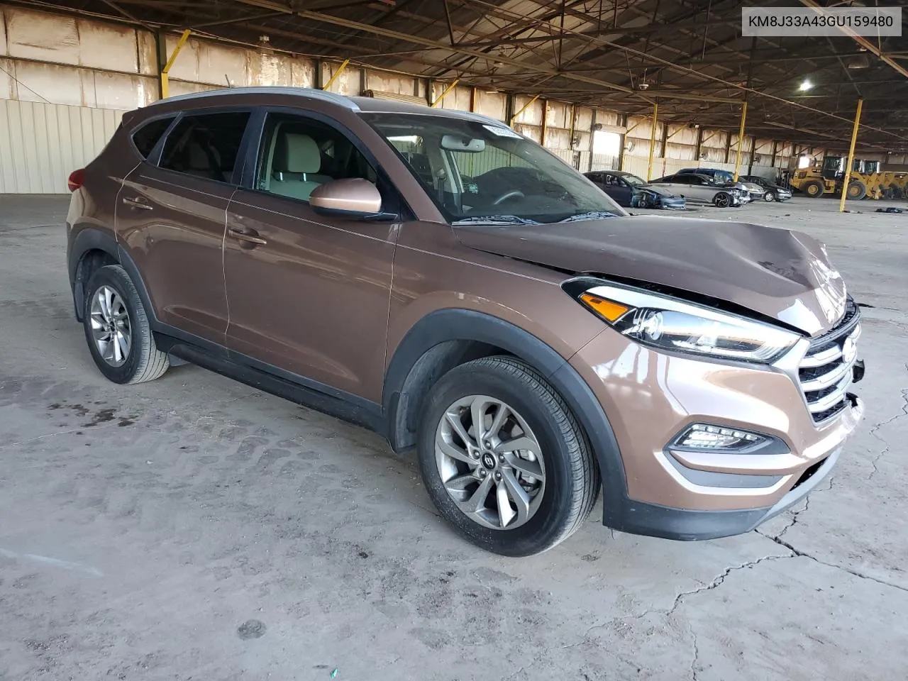 2016 Hyundai Tucson Limited VIN: KM8J33A43GU159480 Lot: 80559024