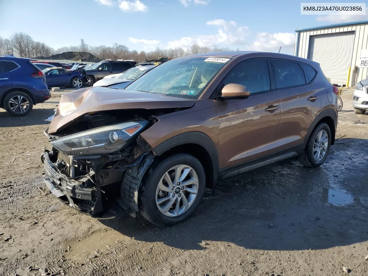 2016 Hyundai Tucson Se VIN: KM8J23A47GU023856 Lot: 81059814