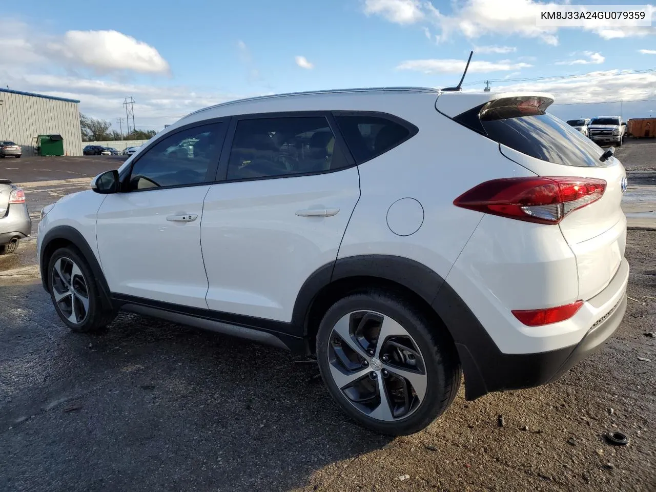 2016 Hyundai Tucson Limited VIN: KM8J33A24GU079359 Lot: 81145684