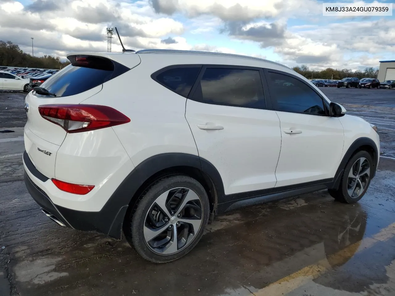 2016 Hyundai Tucson Limited VIN: KM8J33A24GU079359 Lot: 81145684