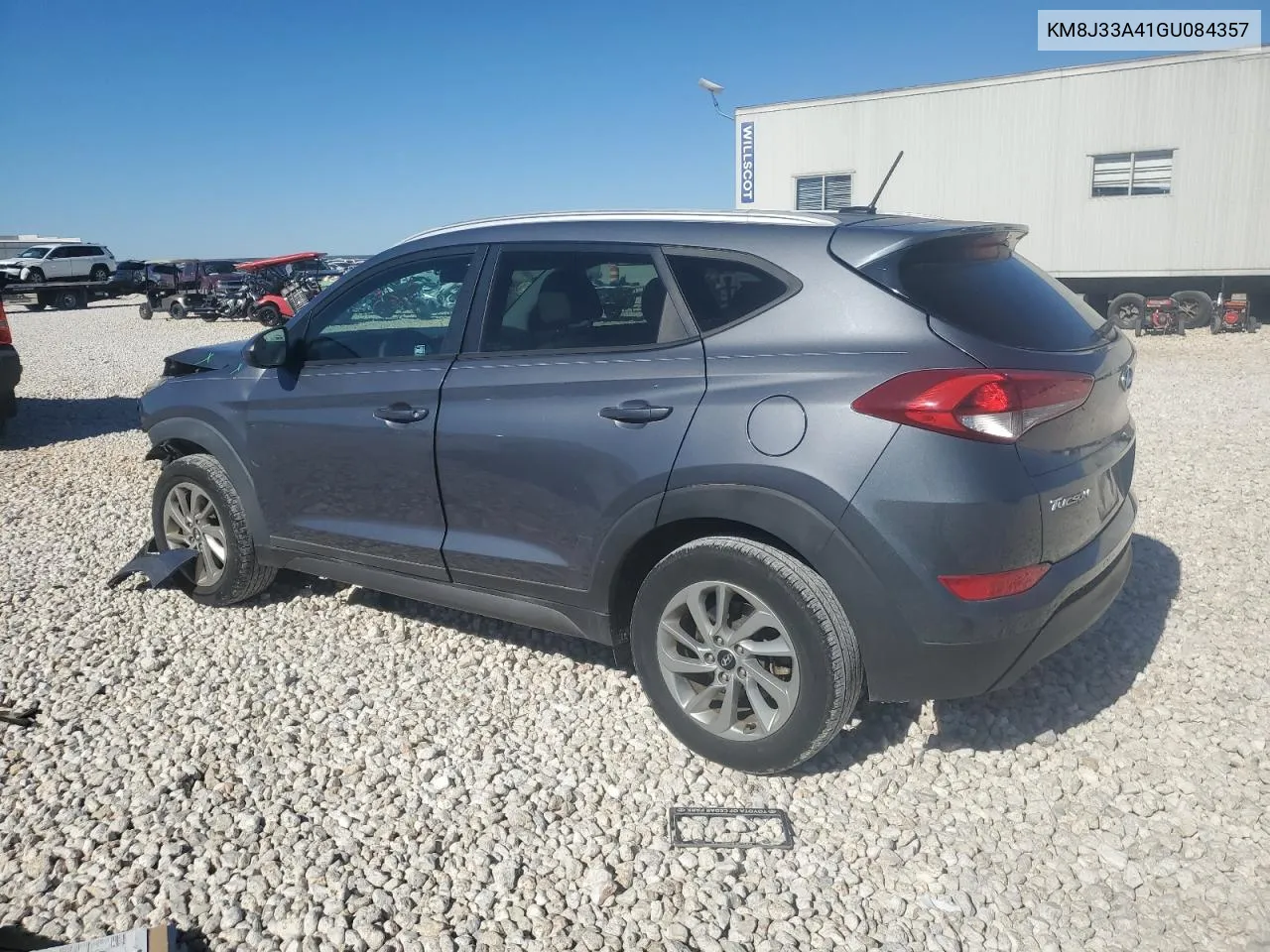 2016 Hyundai Tucson Limited VIN: KM8J33A41GU084357 Lot: 81684134