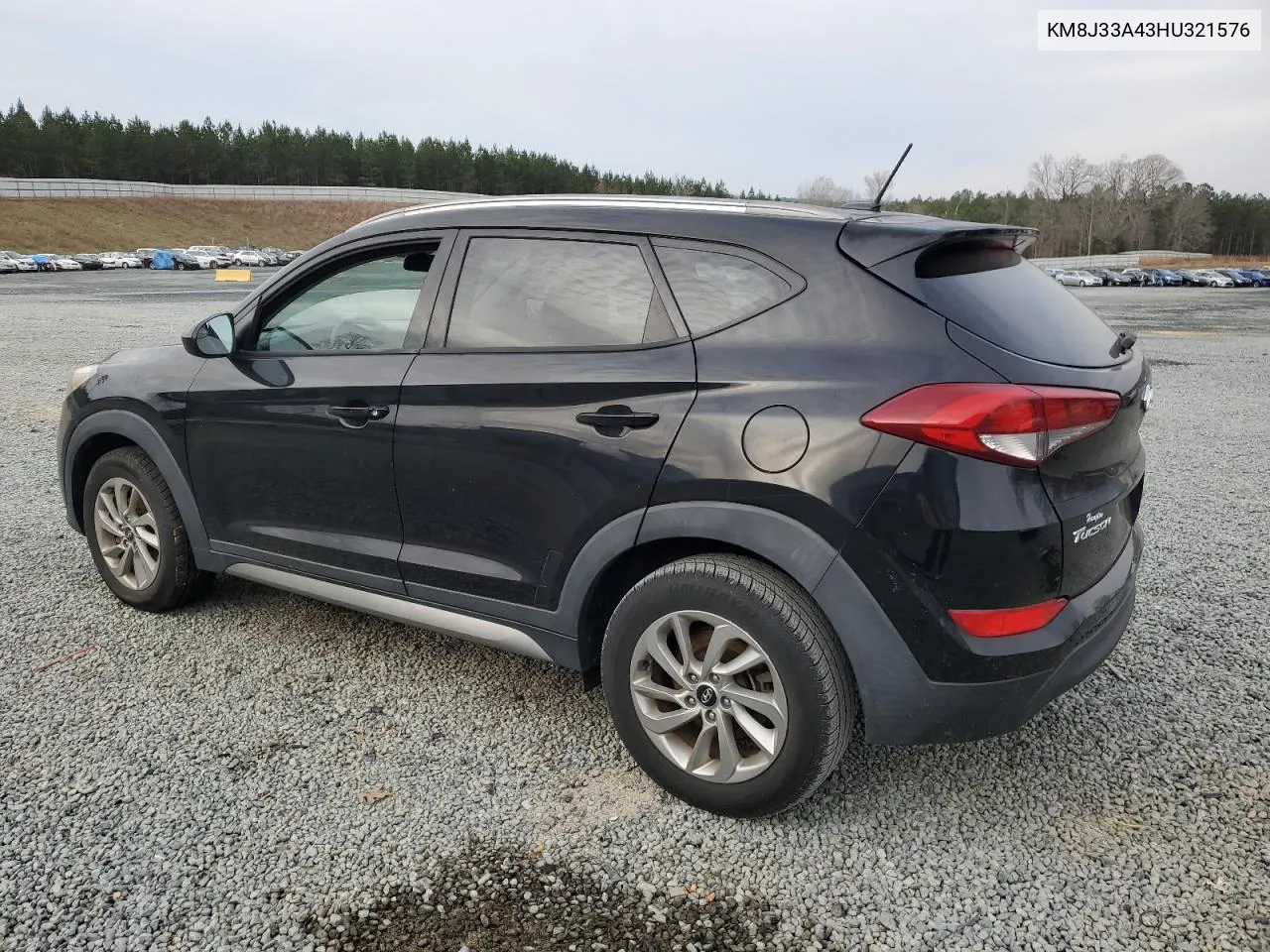 2017 Hyundai Tucson Limited VIN: KM8J33A43HU321576 Lot: 43365954