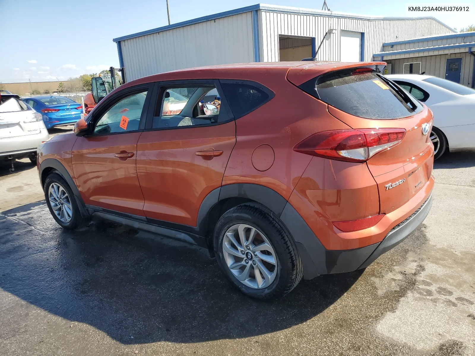 2017 Hyundai Tucson Se VIN: KM8J23A40HU376912 Lot: 43993704