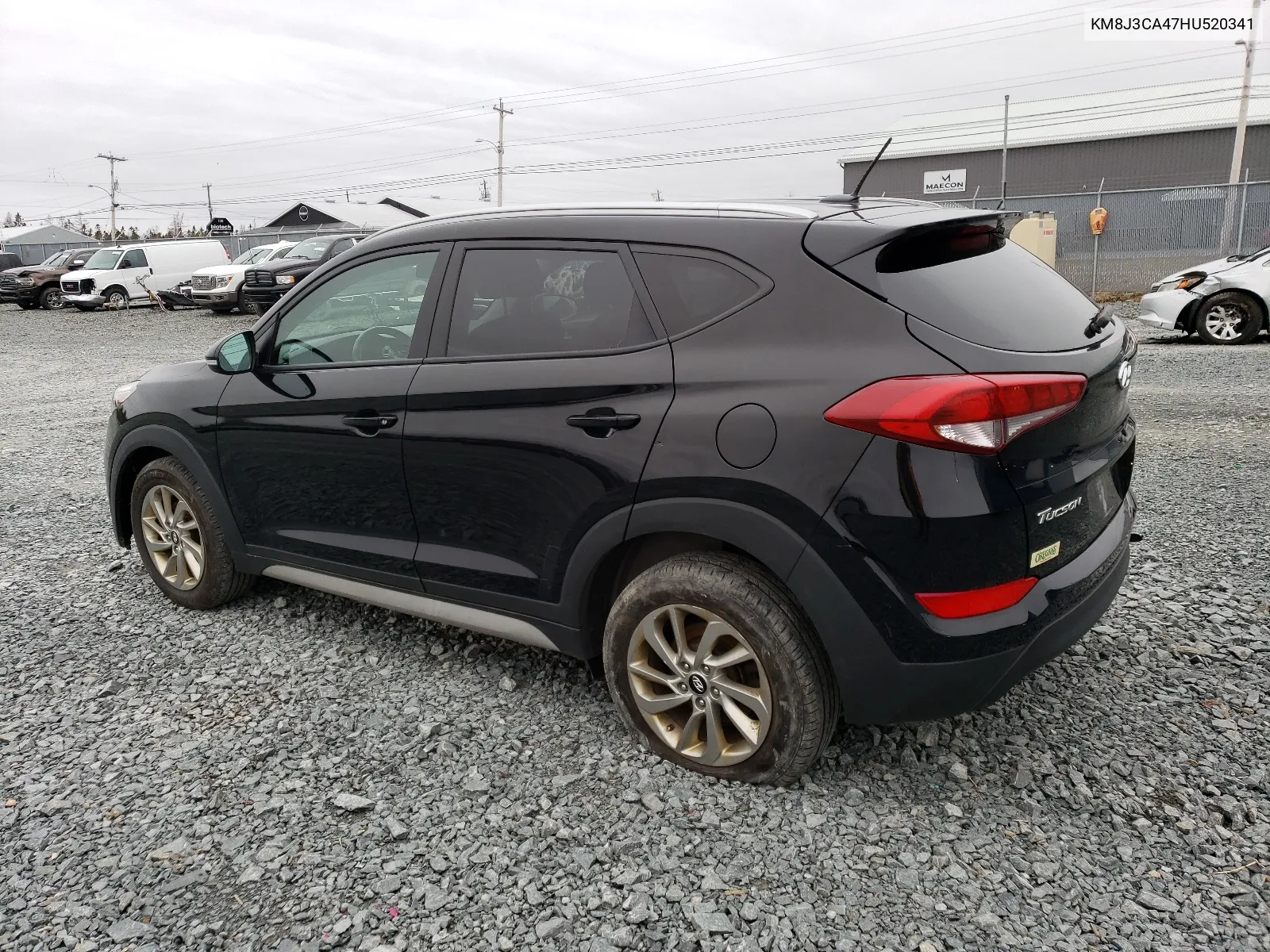 2017 Hyundai Tucson Limited VIN: KM8J3CA47HU520341 Lot: 48104674