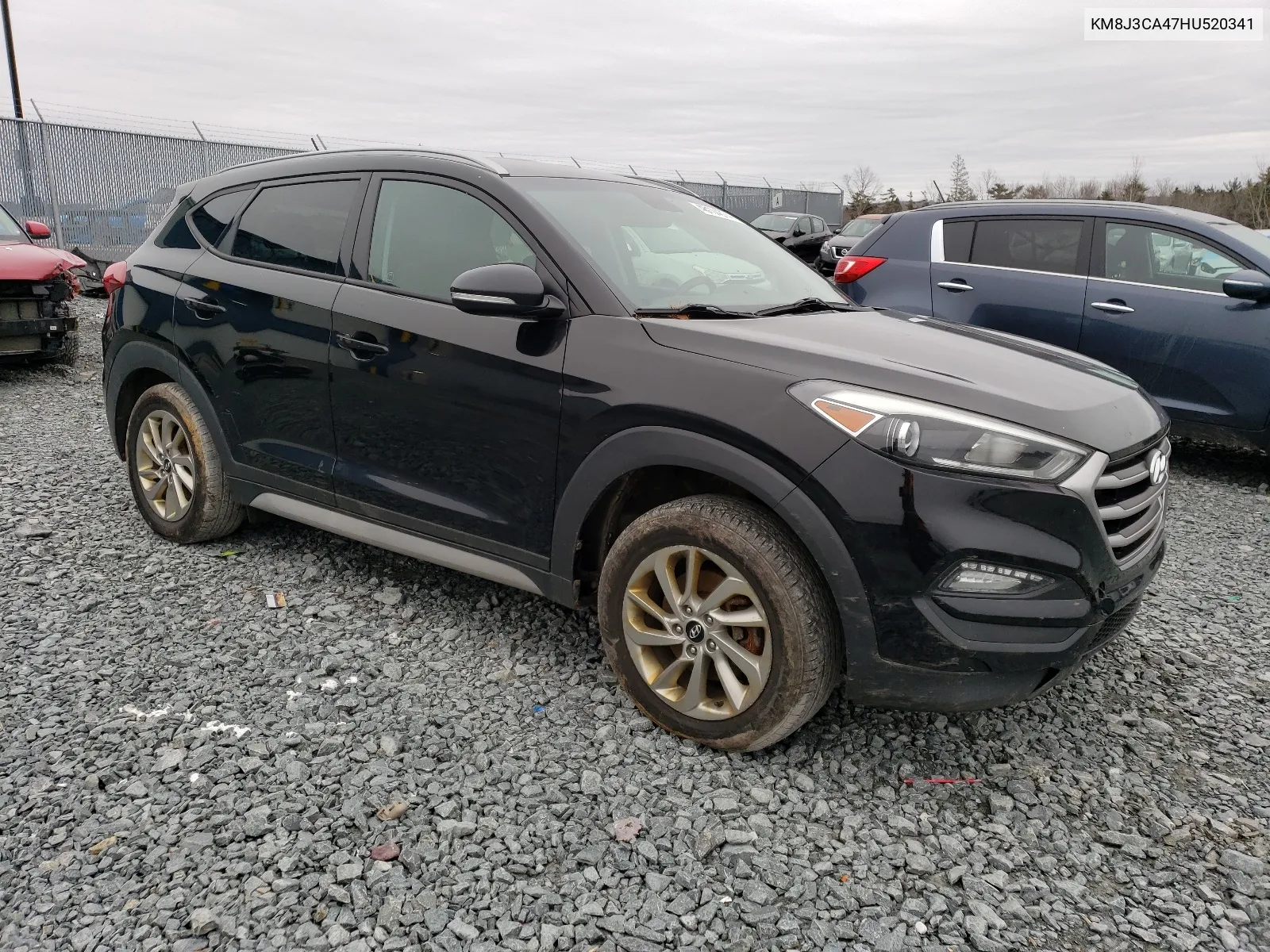 2017 Hyundai Tucson Limited VIN: KM8J3CA47HU520341 Lot: 48104674